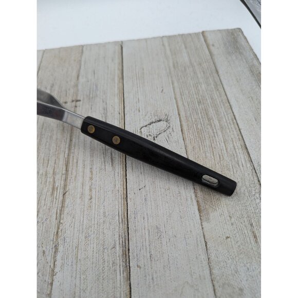 Vintage Potato Vegetable Masher #3 Black Handle Utensil 9" USA Stainless Steel - Picture 5 of 7